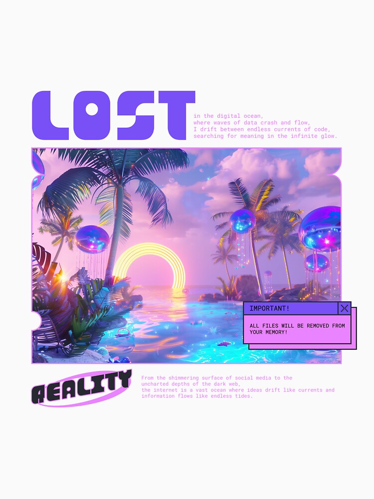 Lost In The Digital Ocean by Eccentriquee