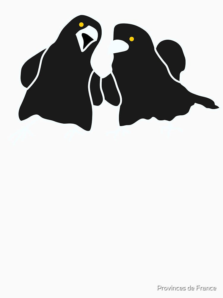 Minimalist Double Crows logo by Provinces de France