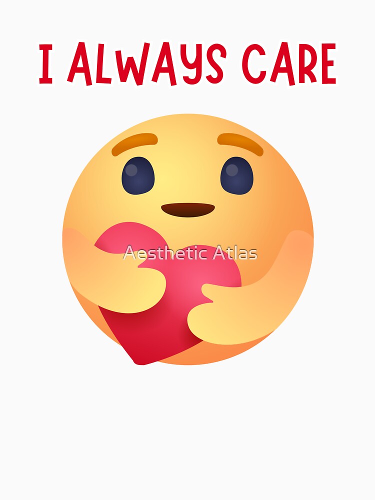 I Always Care | Minimalist Text Design by Aesthetic Atlas