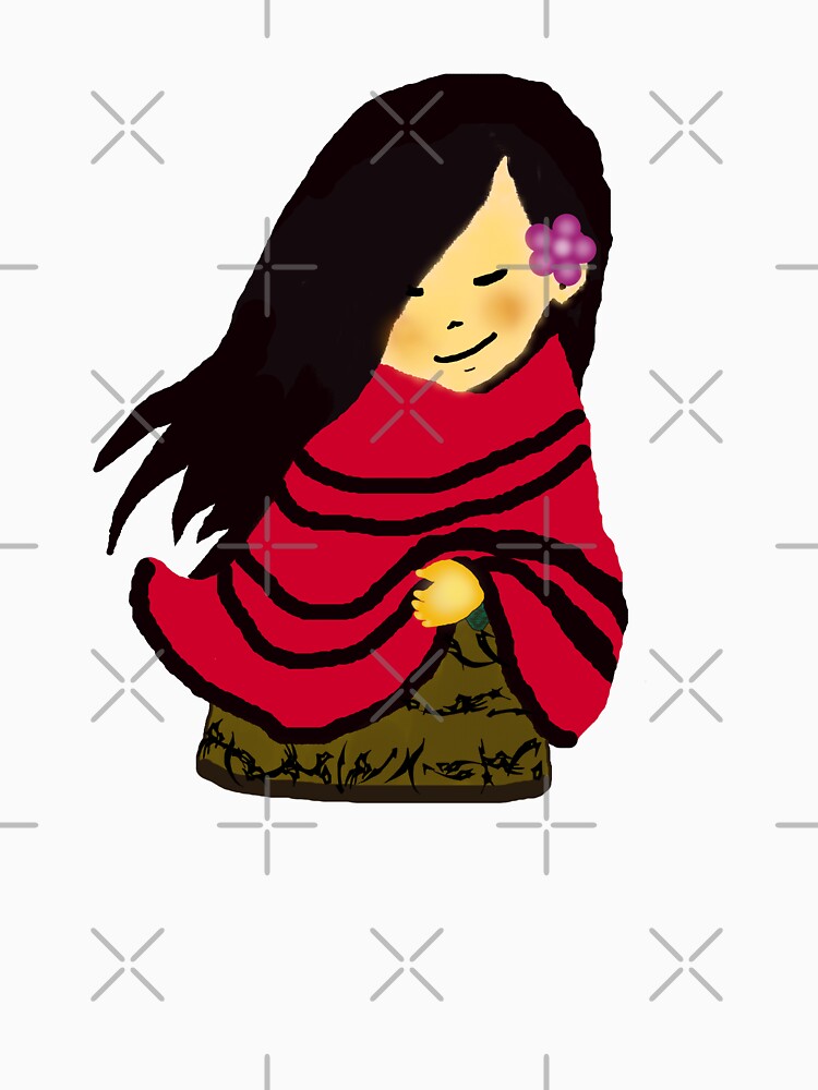 Lady in a Poncho by VicenteHS