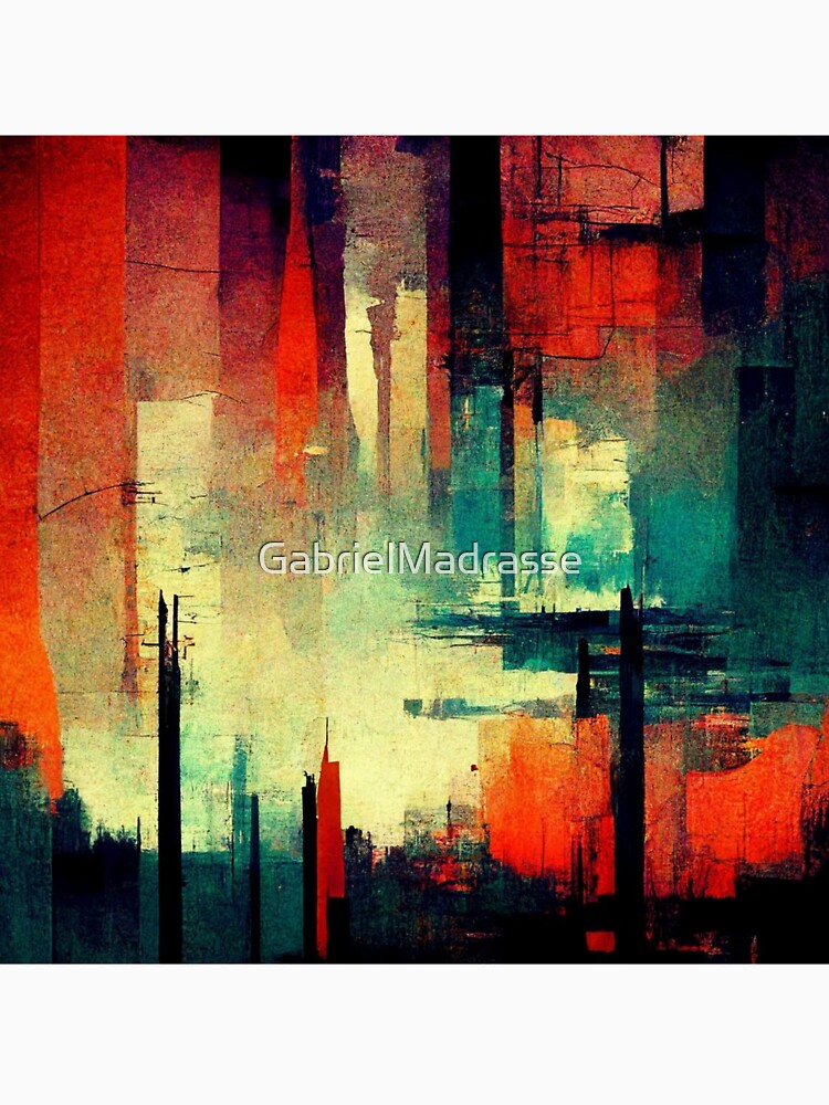 Grunge Abstract by GabrielMadrasse