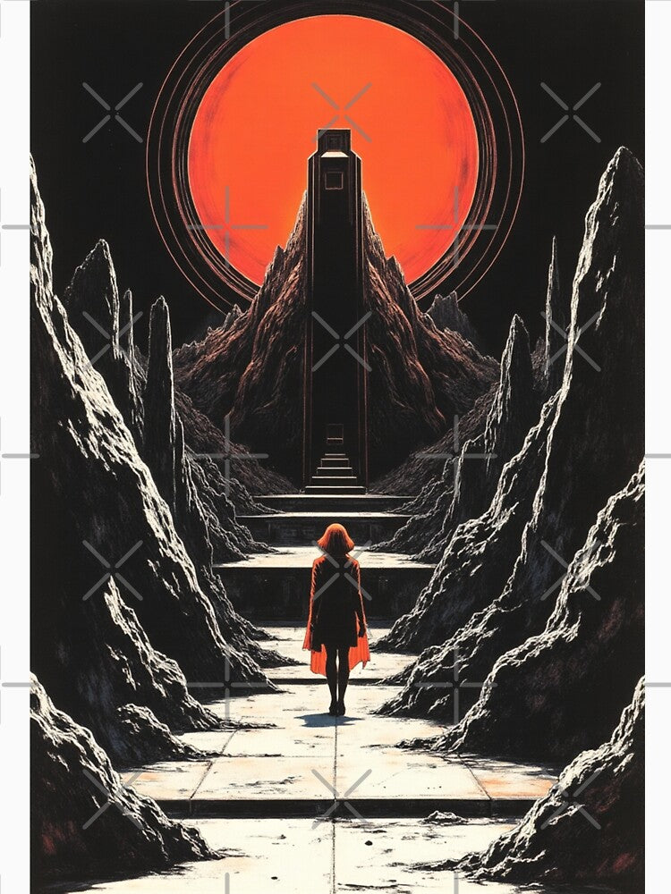 Escape to the red No.4 by MADandSANE-MArt