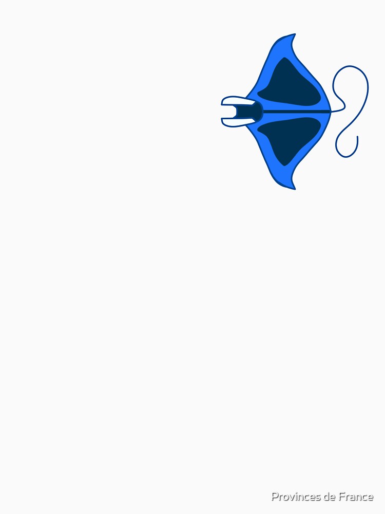 Manta Blue Linear Stylized by Provinces de France