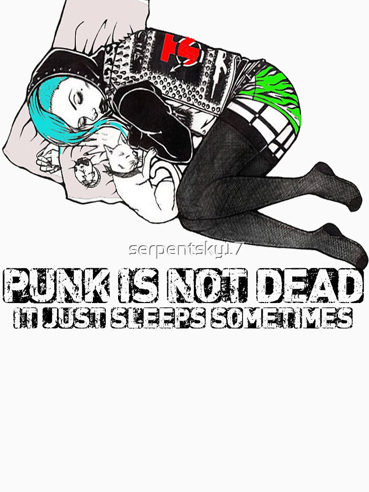 Punk Just Sleeps Sometimes by SerpentSkyArts