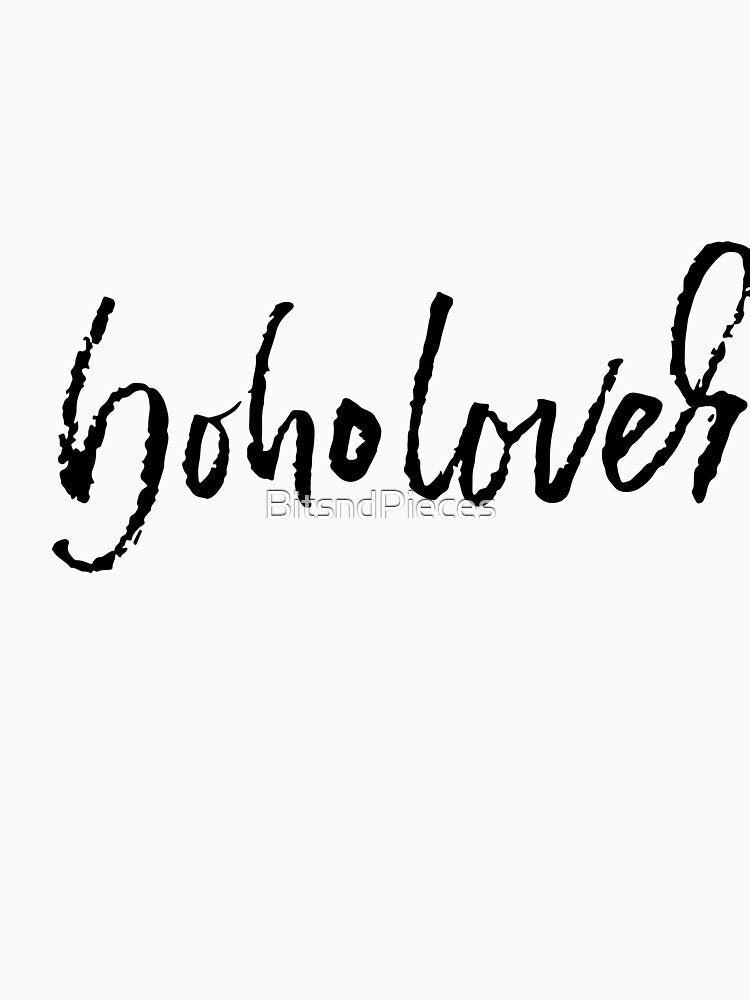 Boho Lover Calligraphy by BitsndPieces