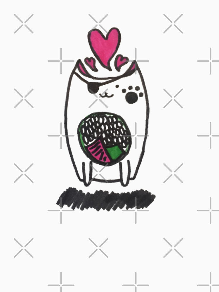 Amelia the Geek's Sushi Cat  |  GEEKS RULE THEIR WORLD by Le Plus Three