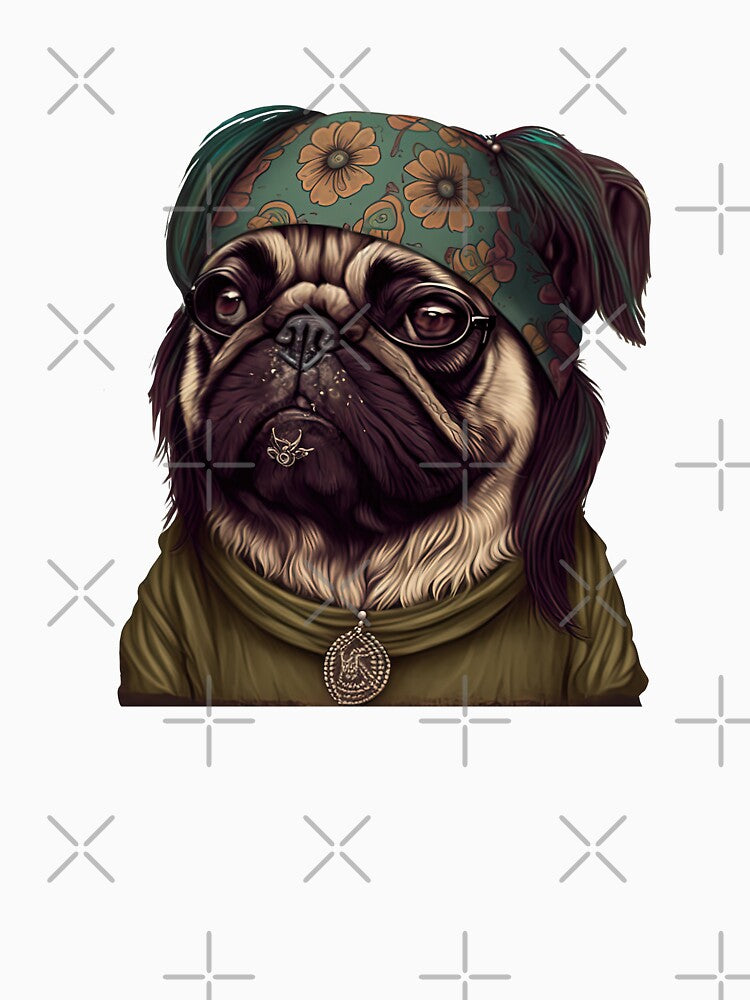 Chill pug by AnimalArtPhotos