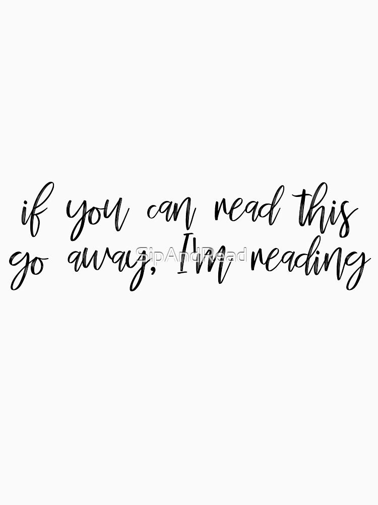 go away, i'm reading design by SipAndRead