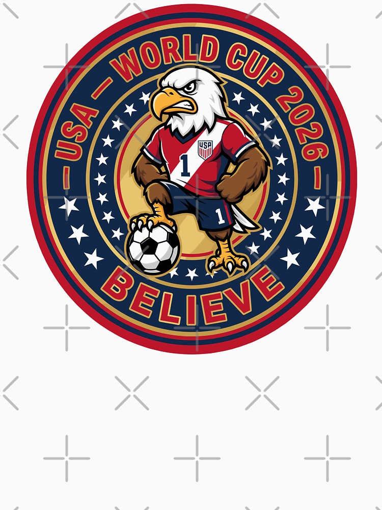 USA Soccer 2026 Believe Badge by 1RSN