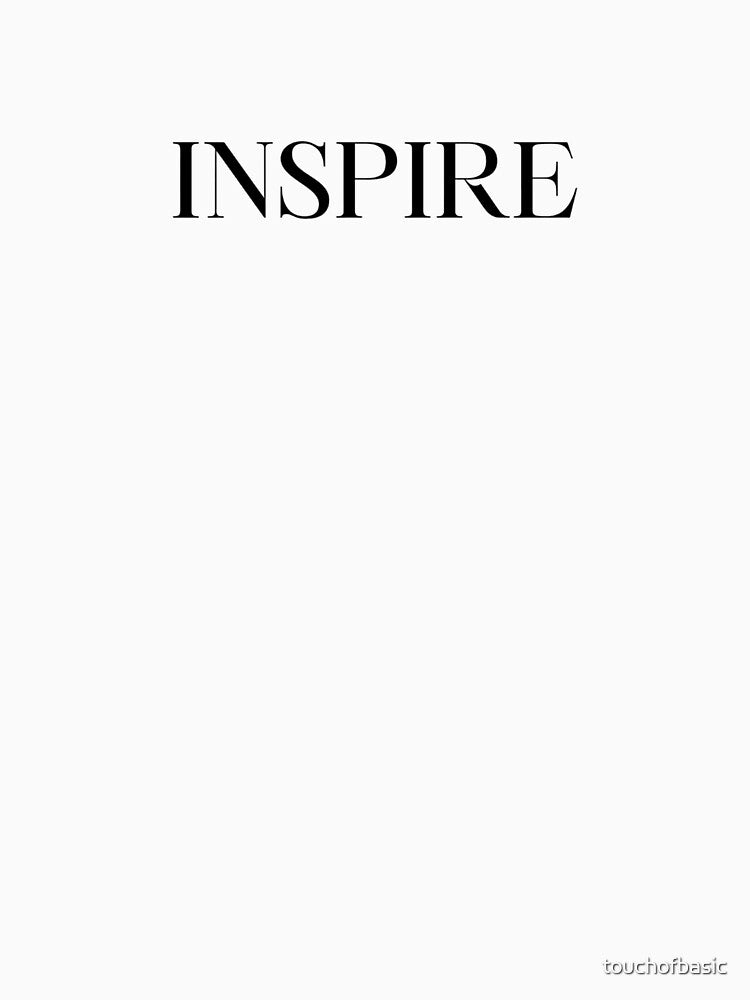 Inspire Minimalist by touchofbasic