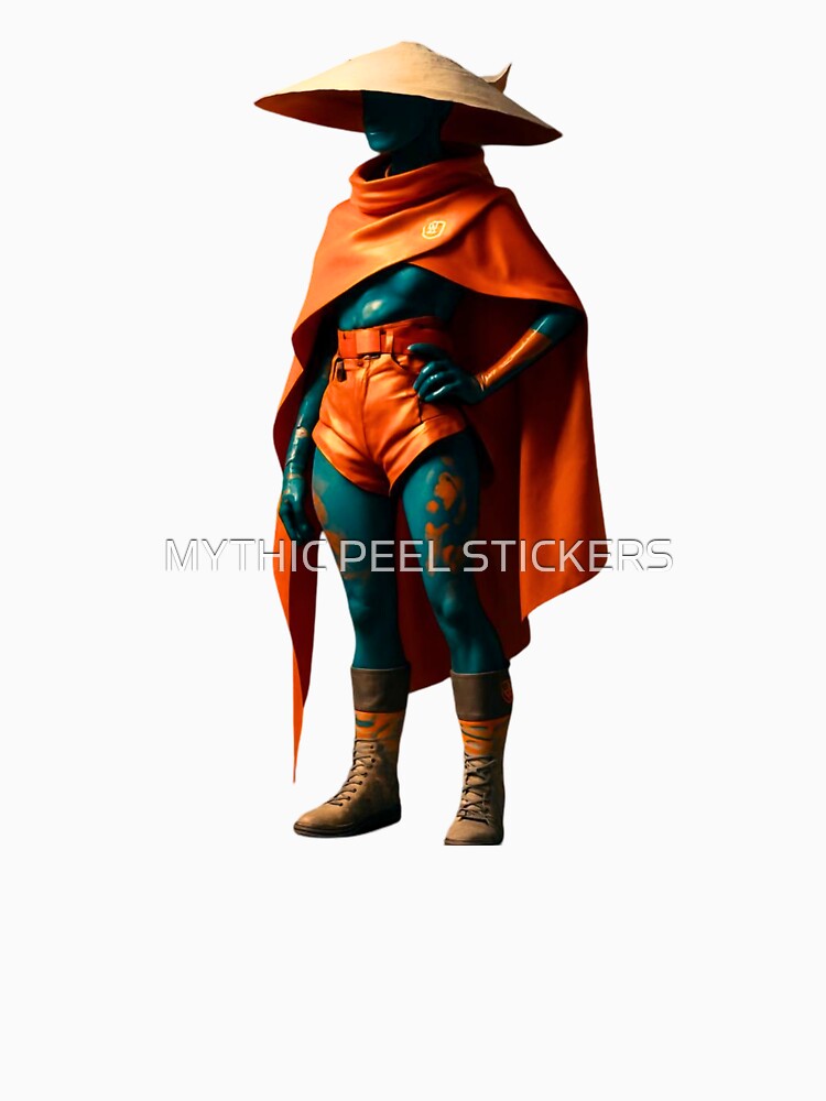 "Desert Ember Sentinel" by MYTHIC PEEL STICKERS
