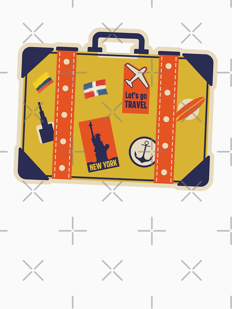 Suitcases for traveling Holidays by Quisqueyanoshop