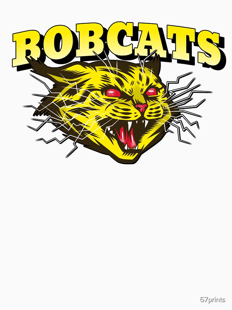 Bobcats Sports Team Badge Art Logo by 67prints