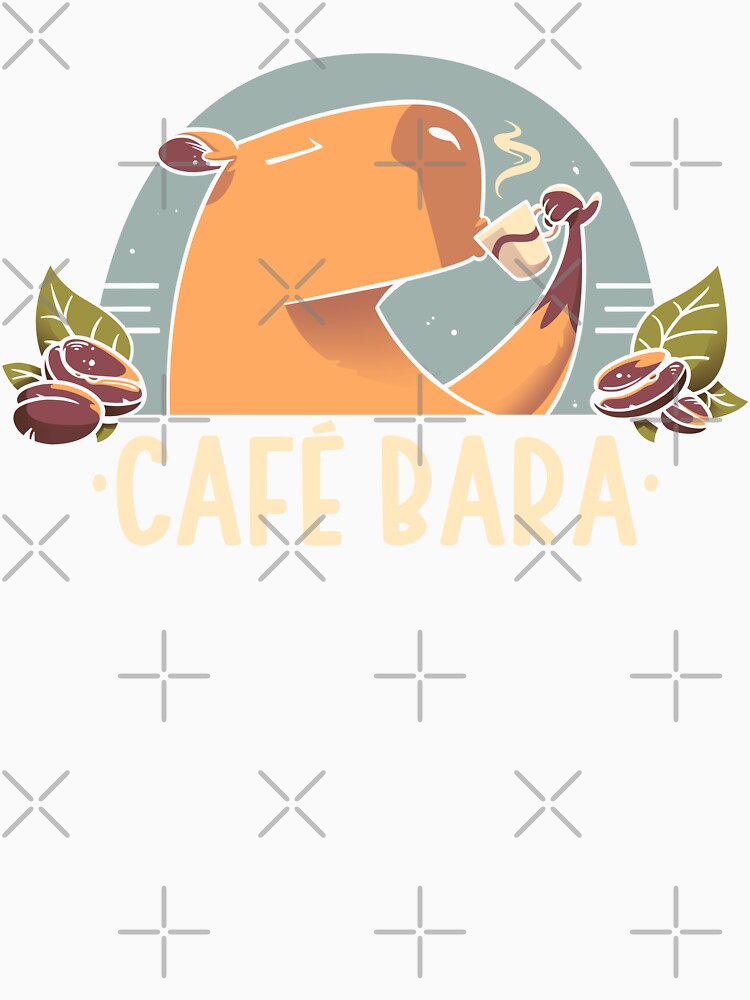 CafeBara - Cute Coffee Capybara by Snouleaf