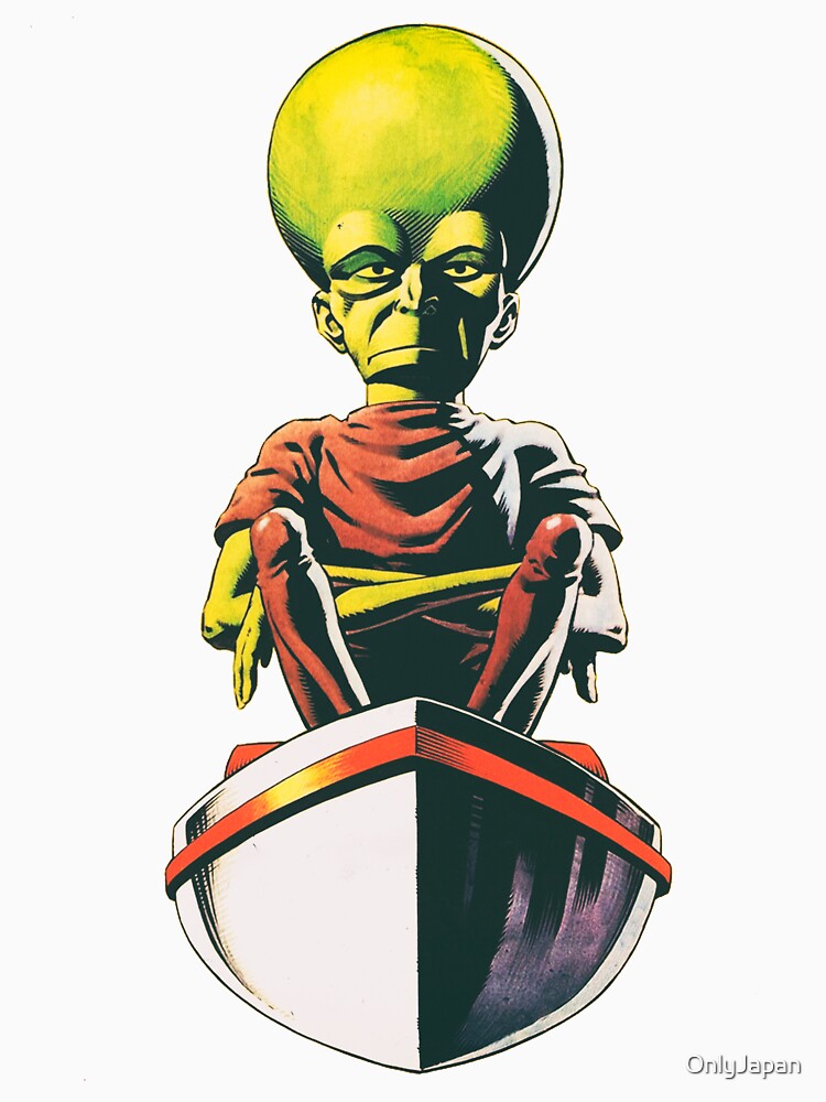 Dan Dare's Mekon by Only Japan, Bowie, New Order, Ultravox