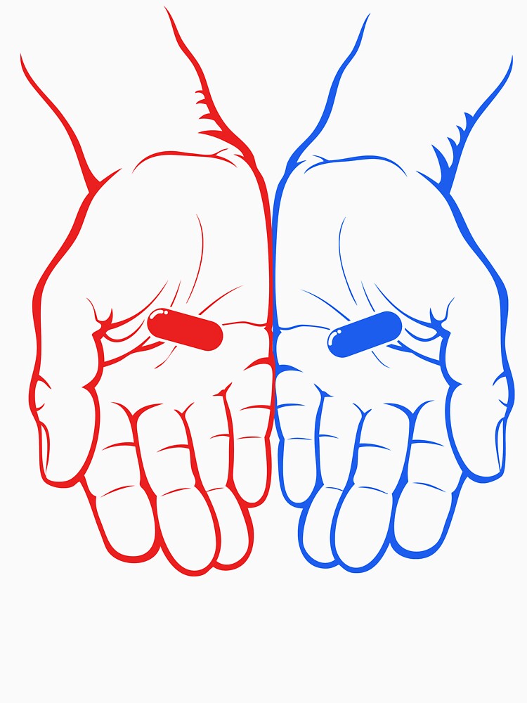 Red Pill or Blue Pill? The Matix by LemonRindDesign