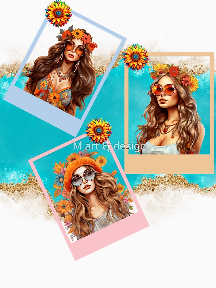 Hippie girl by M art & design
