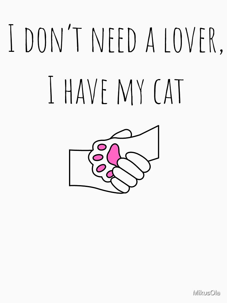 Cat gives you all love by MikusOla