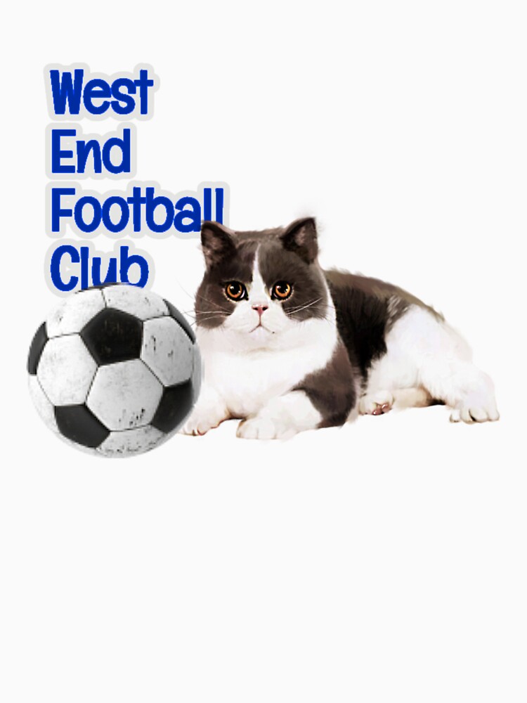 West End Football Club fat cat design by West End FC