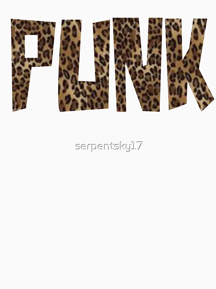Leopard Print Punk by SerpentSkyArts