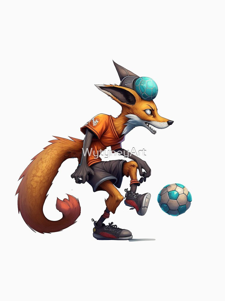 maned wolf soccer by WytyneyArt