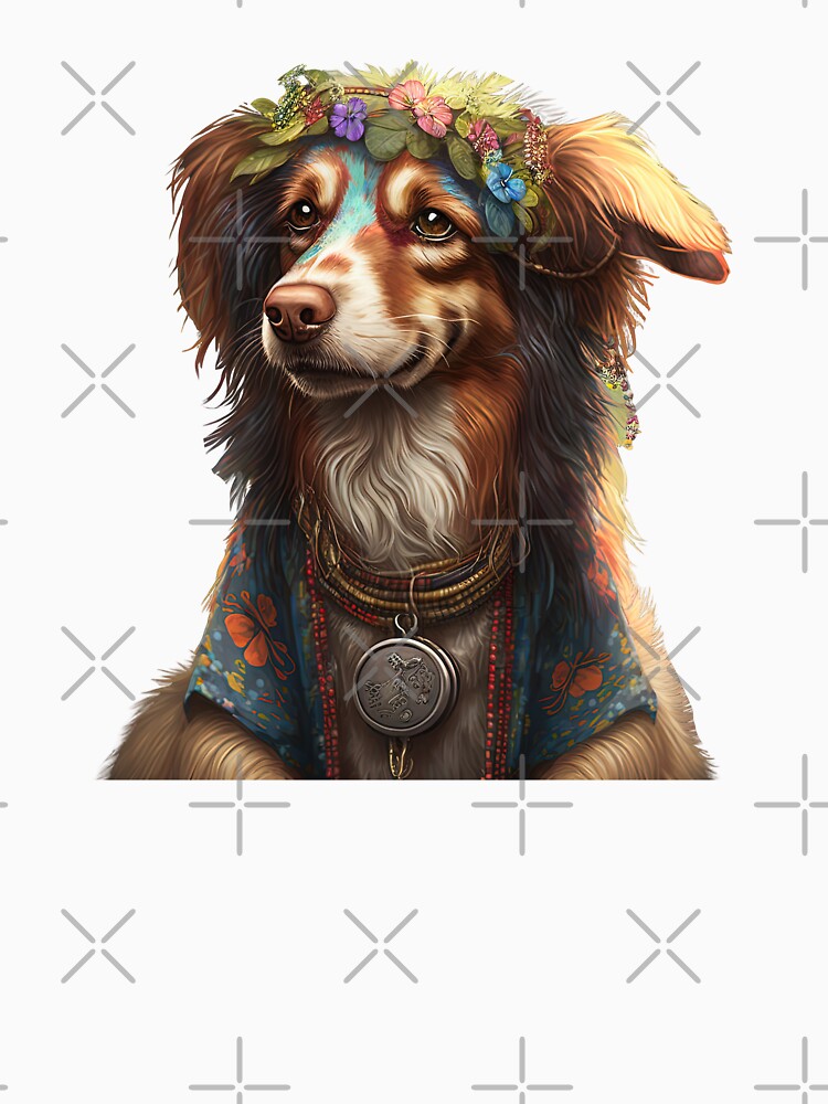 Dog hippie by AnimalArtPhotos