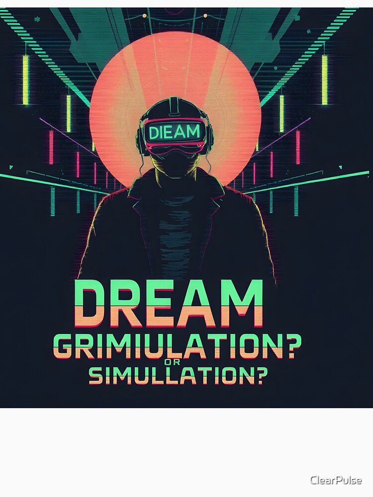 Dream or Simulation? | Retro VR Glitch Design by ClearPulse