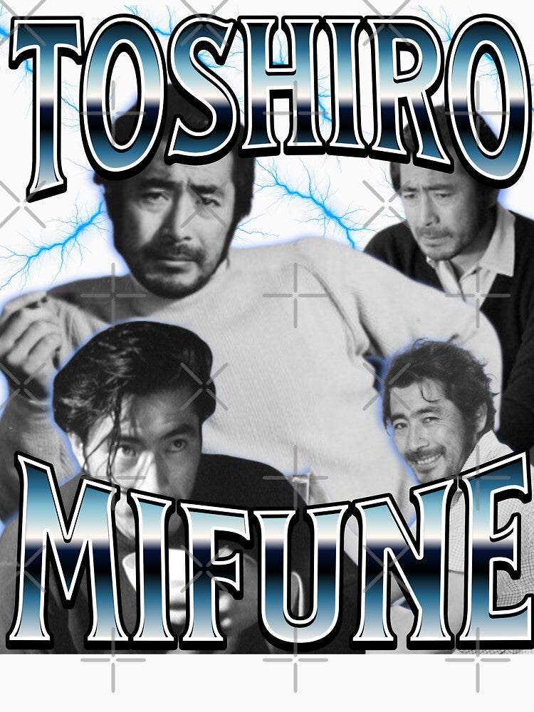 Toshiro Mifune 90's Bootleg Style by SurrealisticLeo