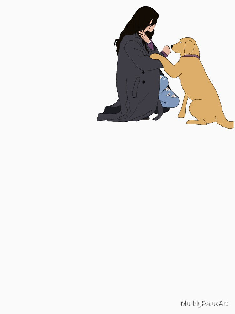 Kate Bishop and Lucky Minimalist by MuddyPawsArt