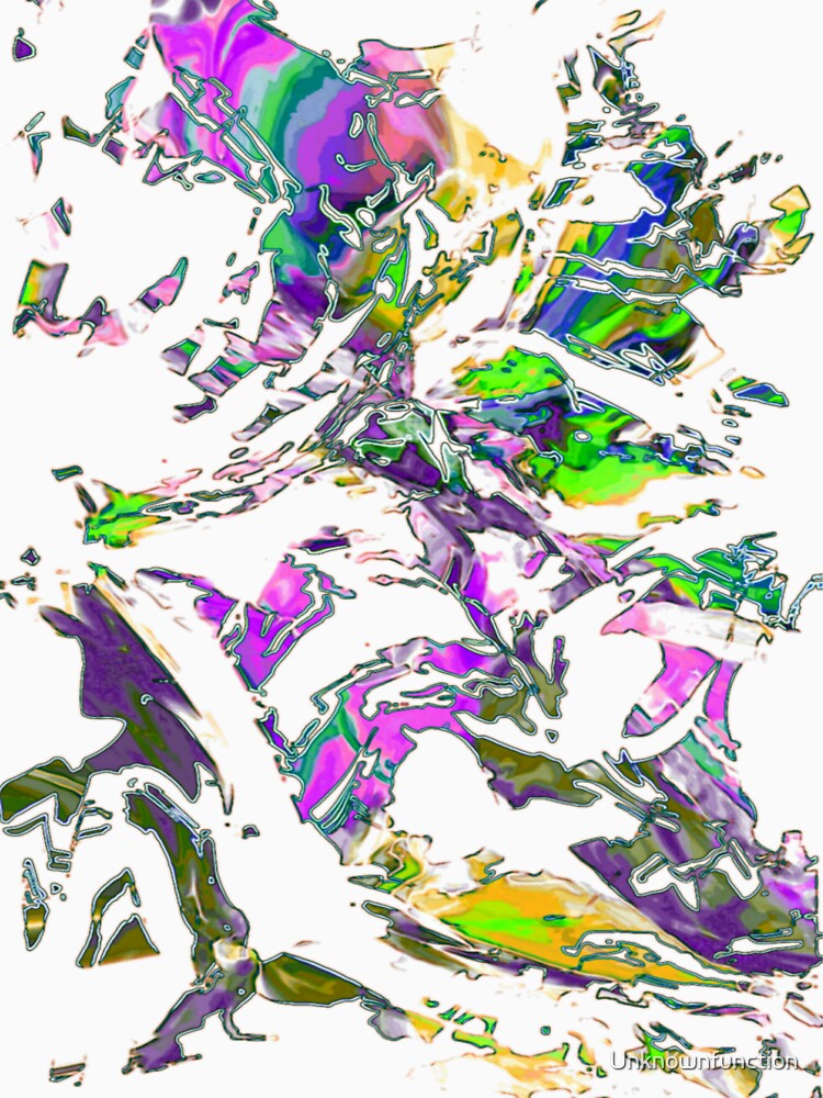 abstract glitch tech T by Unknownfunction
