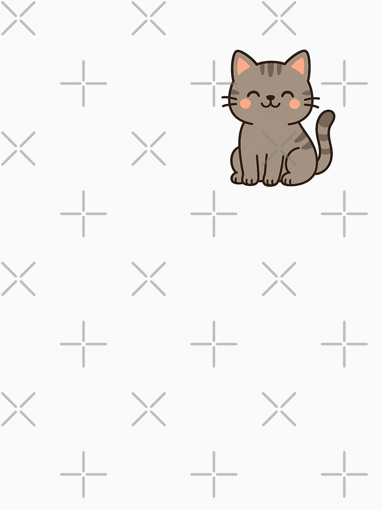 Cute Kawaii Cat – Adorable Cartoon Kitten Gift for Cat Lovers by ChillTofu
