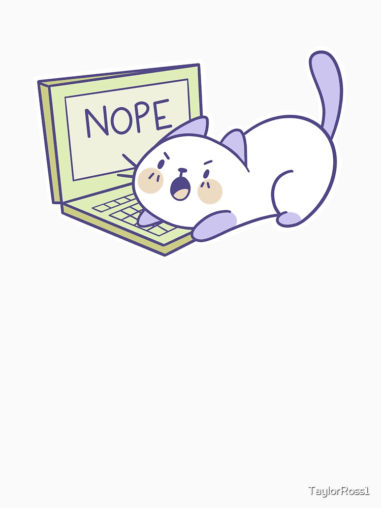 Nope Cat by TaylorRoss1