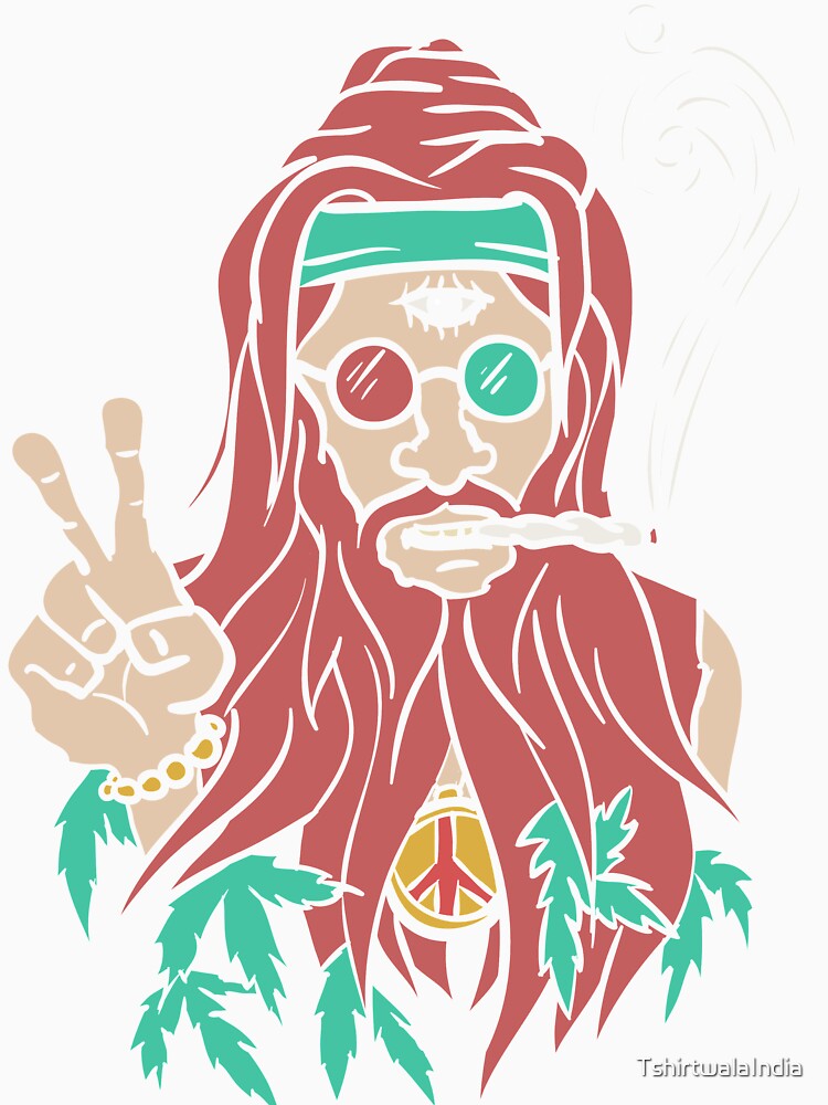 Hippie by TshirtwalaIndia