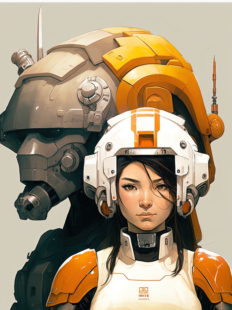 Japanpunk Space Guardian by Retro Type