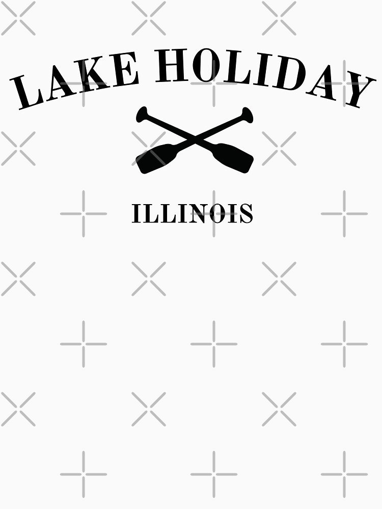 Lake Holiday Illinois by MoodyGoodsStudio