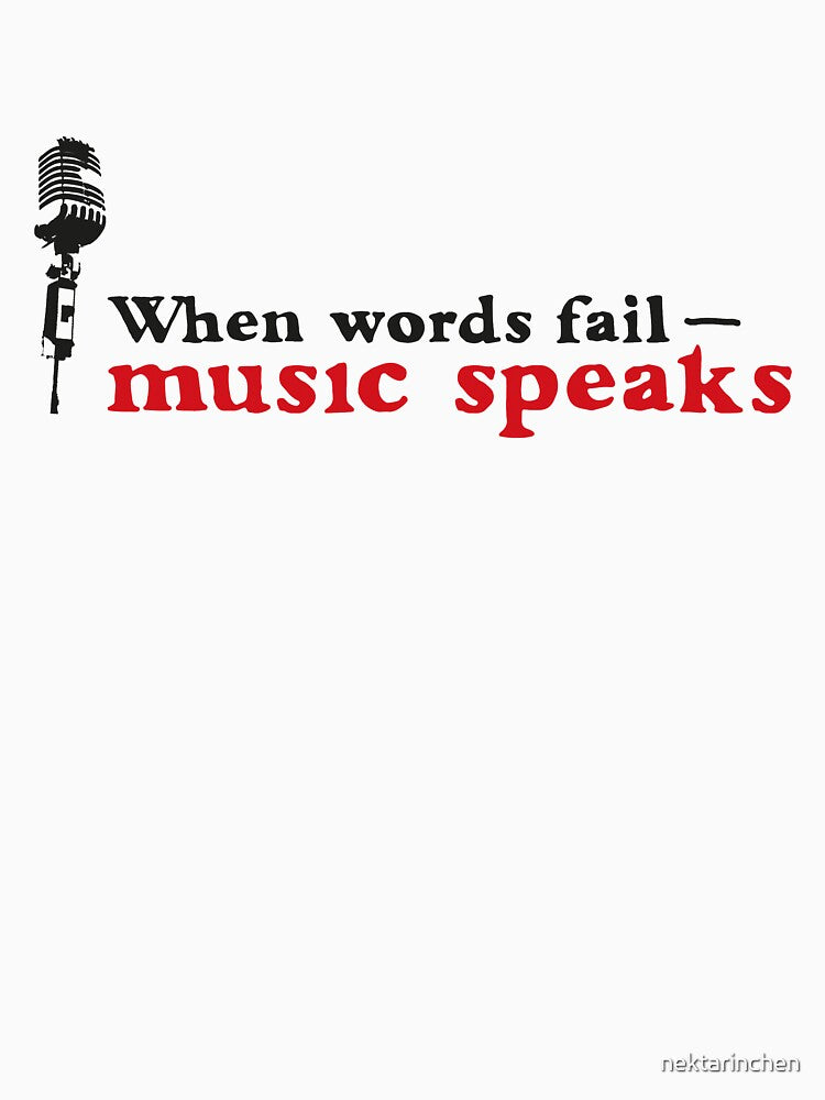 When words fail - music speaks! by nektarinchen