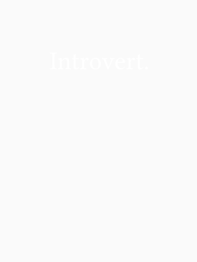 Introvert by Jamila Benito