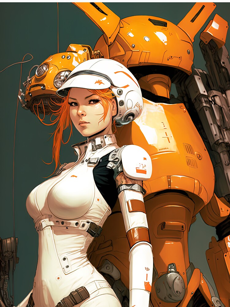 Japanpunk Space Guardian by Retro Type