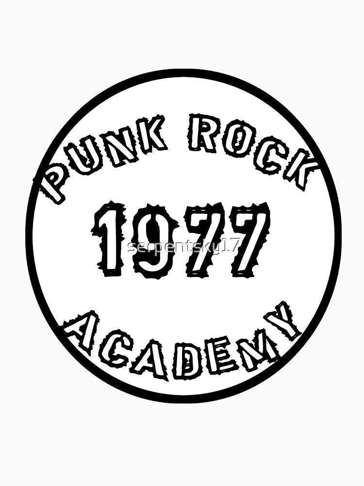 Copy of Copy of Punk Rock Academy - 1977 - White by SerpentSkyArts