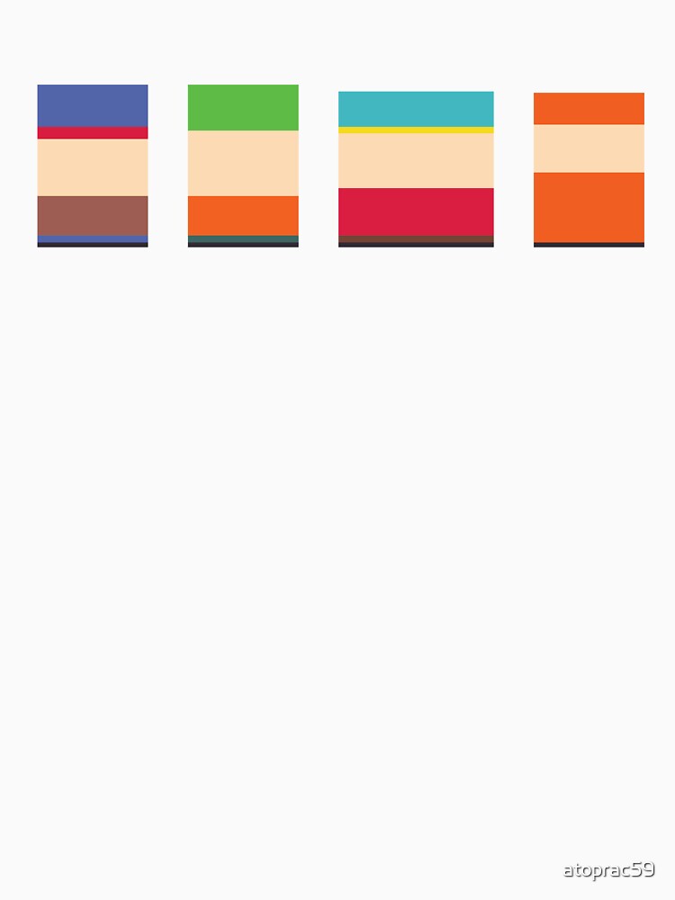 Minimalist South Park by walepave