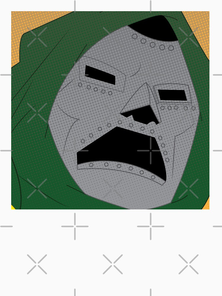 Dr. Doom Halftone by innergeekdesign
