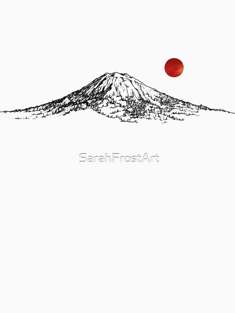 Mount Yotei by SarahFrostArt