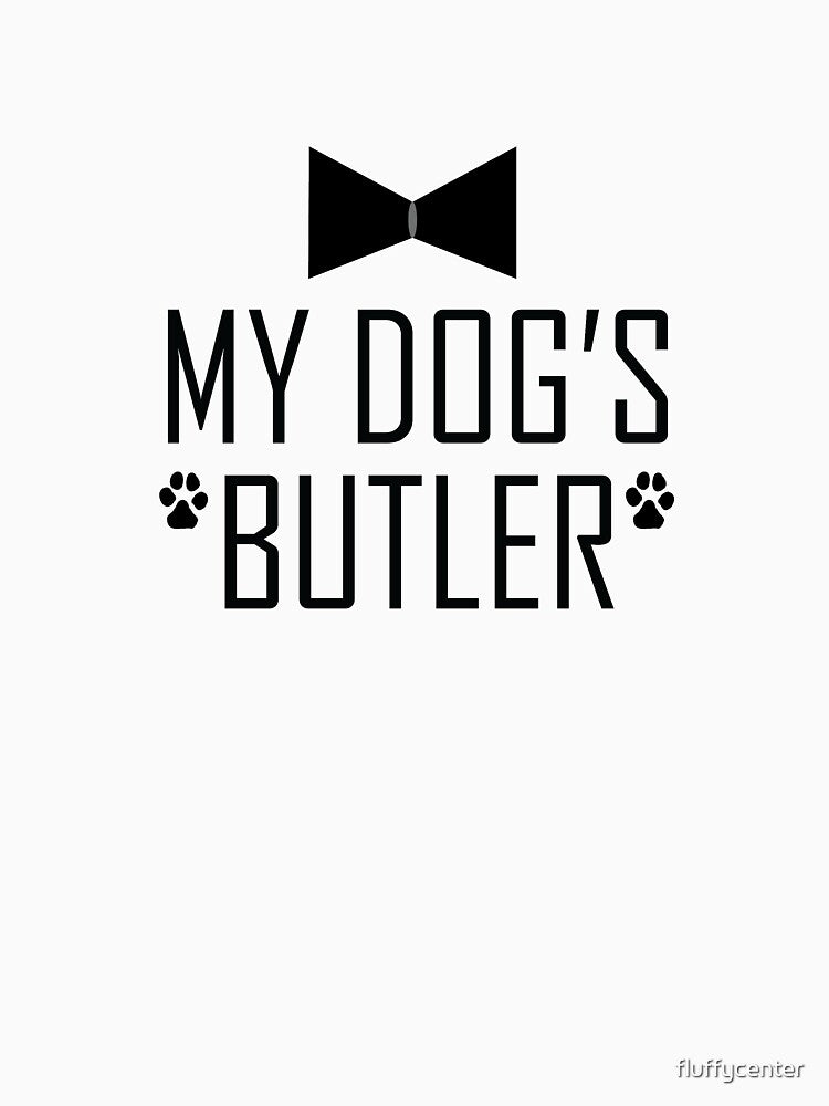 My Dog's Butler by fluffycenter