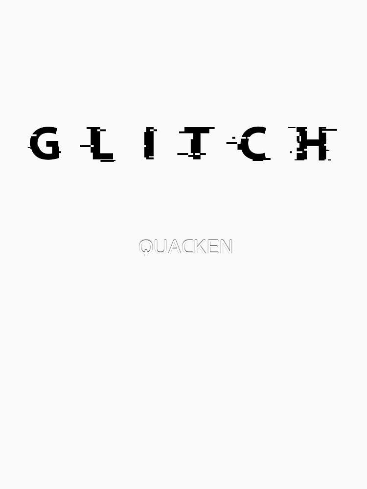 Glitch - Black by QUACKEN