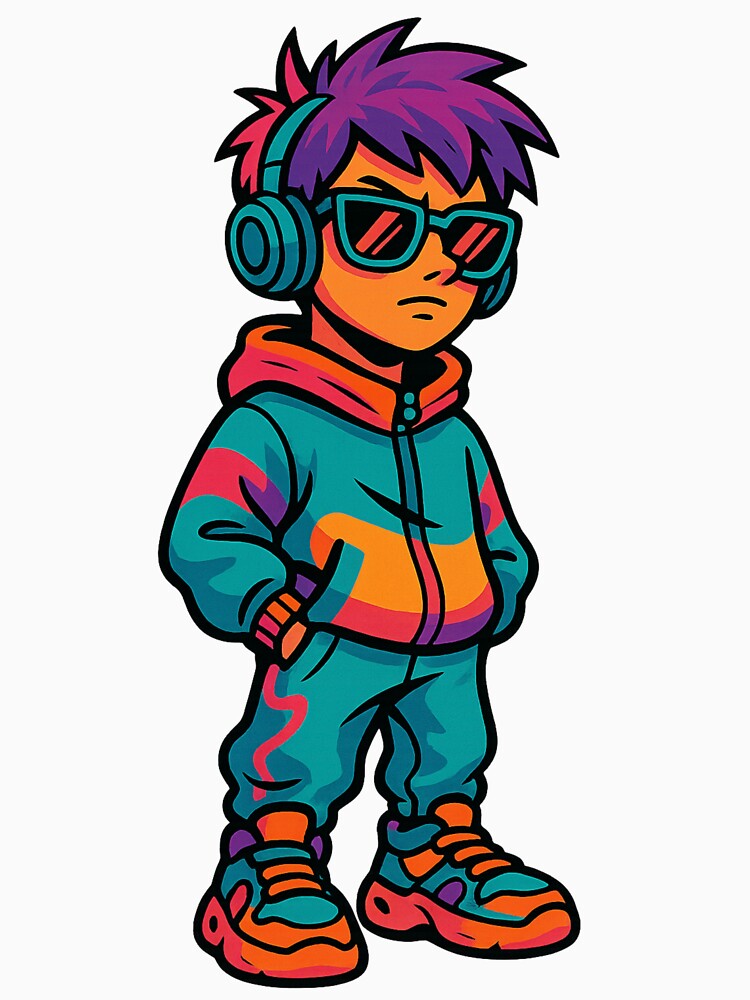 Neon Street Kid by Art_Shop