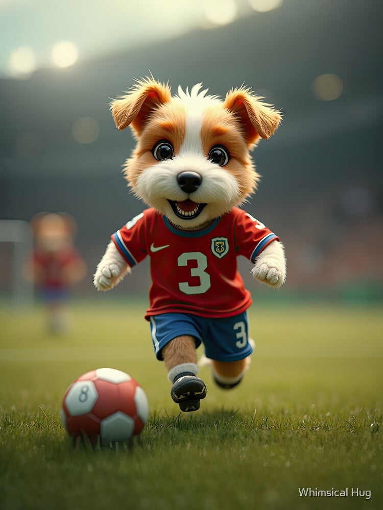 Soccer Pup Star – Game Day Energy by Whimsical Hug