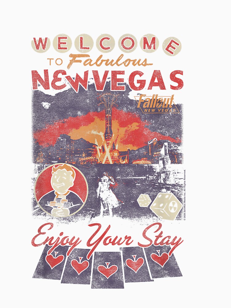 Retro Post-Apocalyptic Vegas Fan Art – Vintage Wasteland Illustration by Wear the Art