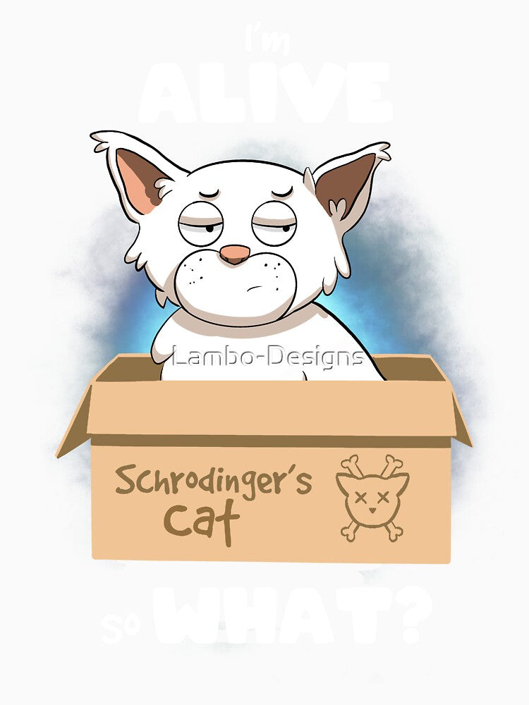 Funny Schrodingers cat Physics Science Lover Experiment Cat Lovers by Lambo-Designs