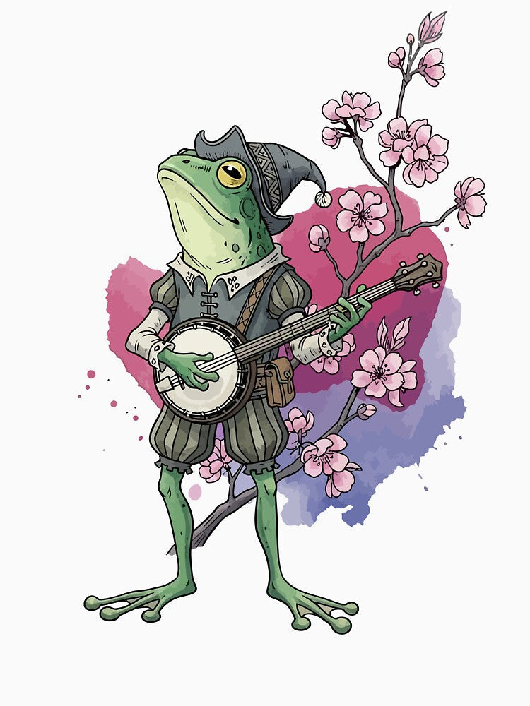A Frog Playing Banjo Fanart by StudioJohan