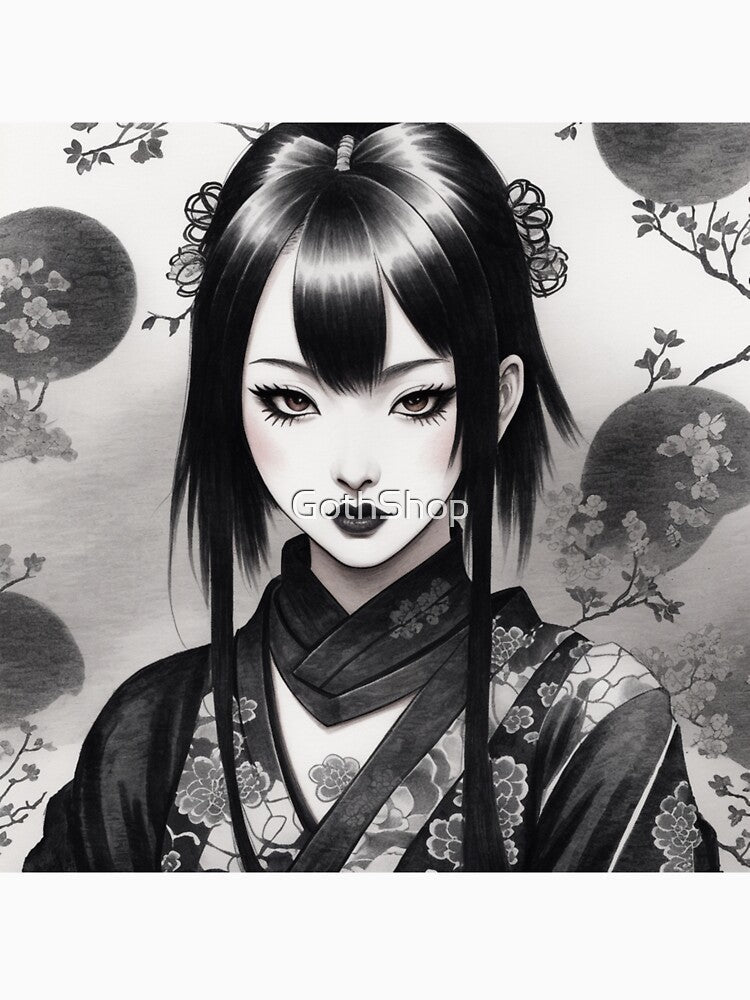 Japanese Goth Girl 10 by GothShop